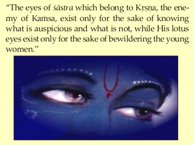 eyes of krishna