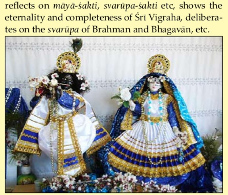 deities of radha gopinathaji at new sri haridas nivas, spain
