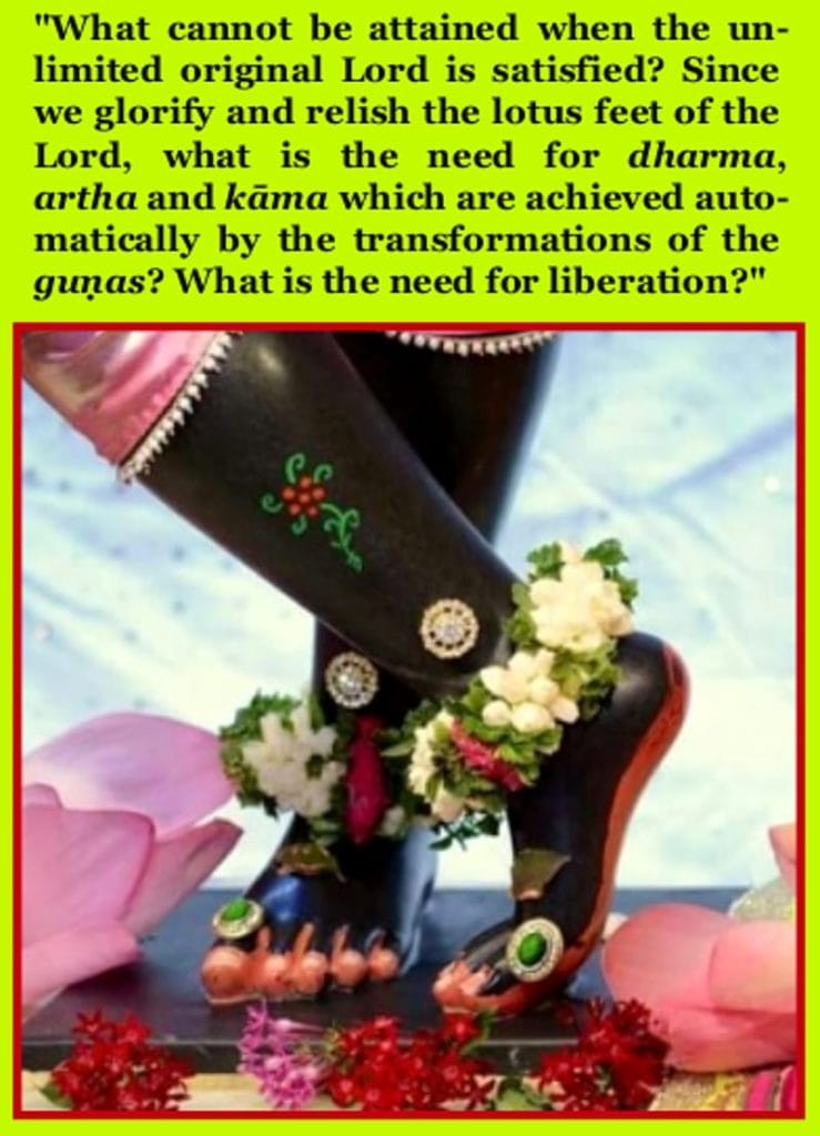 lotus feet of sri krishna